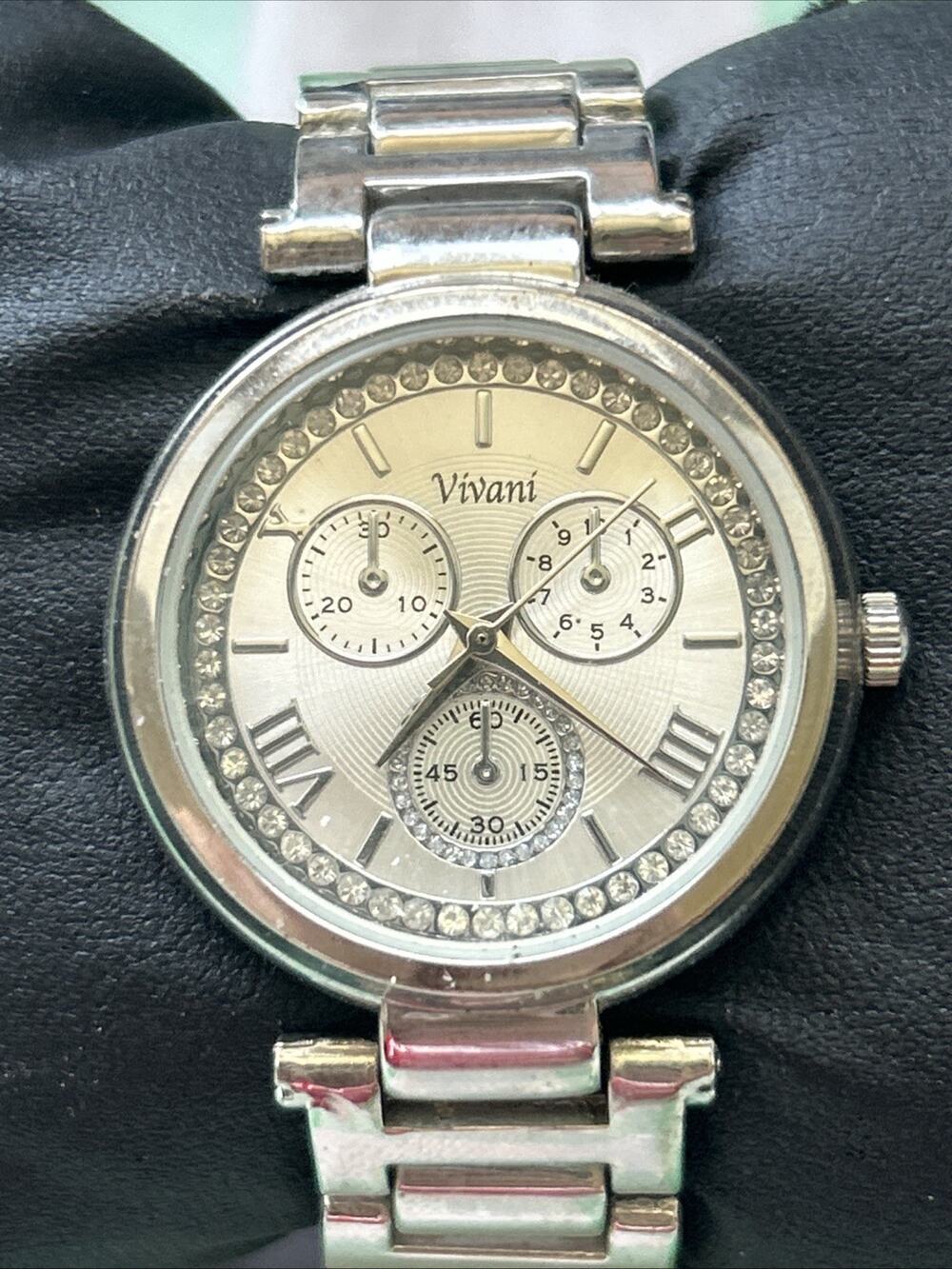 Vivani Silver Tone Women’s Quartz Watch
